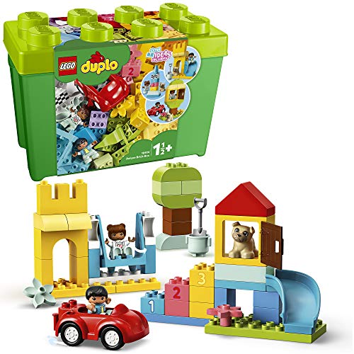 LEGO 10914 Duplo Classic Caja de Ladrillos Deluxe, Juego Educativo, Juguete de Construcción con Almacenaje para Bebés 1,5 año