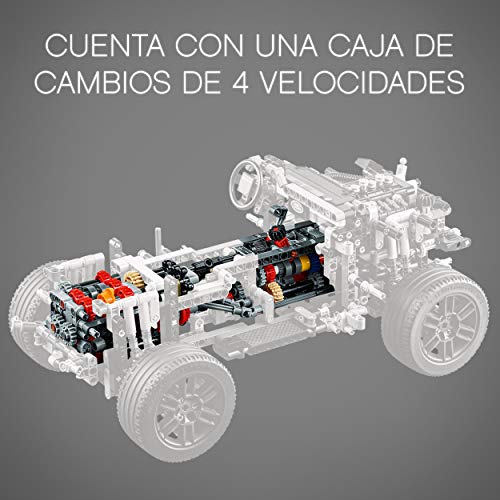 LEGO 42110 Technic Land Rover Defender, Todoterreno de Juguete, Maqueta de Coche para Construir