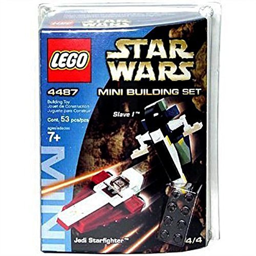LEGO 4487 - Mini Jedi Starfighter (TM) y Slave (TM), 53 Partes