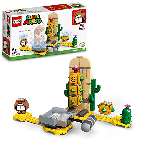 LEGO 71363 Super Mario Set de Expansión: Pokey del Desierto, Juguete de Construcción para Niños a Partir de 6 años