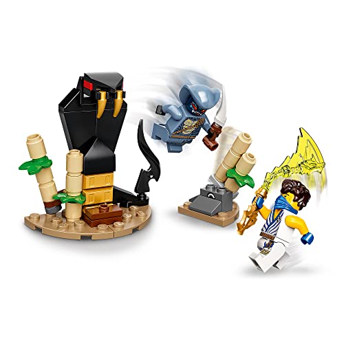 LEGO 71732 Ninjago Set de Batalla Legendaria: Jay vs. Serpentine, Juguete de Construcción con 2 Figuras Ninjas