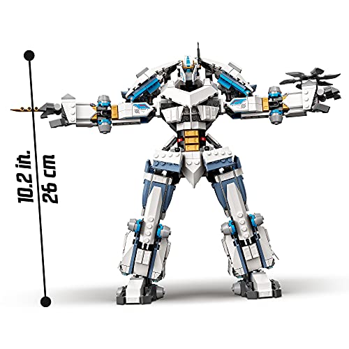 LEGO 71738 Ninjago Legacy 71738 Combate en el Titán Robot de Zane, Set de Construcción con Mini Figuras