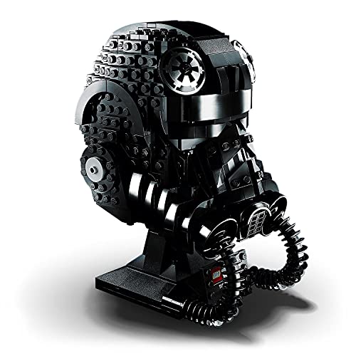LEGO 75274 Star Wars Tie Fighter Pilot - Figura de construcción de Casco de piloto de Caza Tie