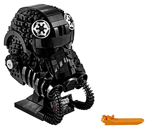 LEGO 75274 Star Wars Tie Fighter Pilot - Figura de construcción de Casco de piloto de Caza Tie