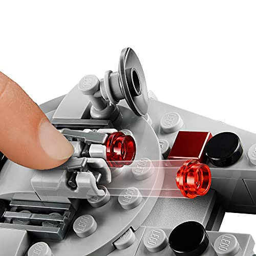 LEGO 75295 Star Wars Microfighter: Halcón Milenario, Juguete con Figura de Han Solo para Niños y Niñas a Partir de 6 Años