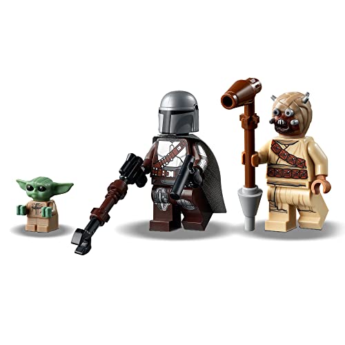 LEGO 75299 Star Wars: The Mandalorian Problemas en Tatooine, Set de Construcción con Figura de Baby Yoda El Niño, Temporada 2