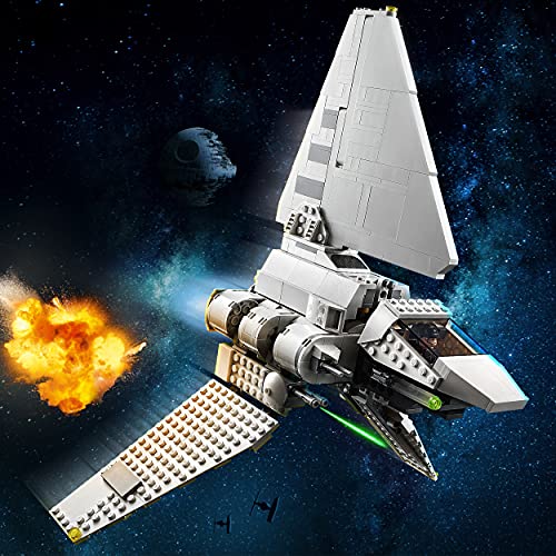 LEGO 75302 Star Wars Lanzadera Imperial, Juguete de Construcción con Mini Figuras de Darth Vader y Luke Skywalker