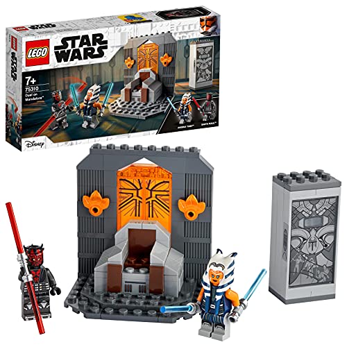 Lego 75310 Star Wars Duelo En Mandalore, Set de Construcción para Niños + 7 Años, con Mini Figura de Darth Maul y Sables de Luz