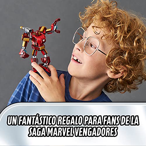 LEGO 76140 Super Heroes Armadura Robótica de Iron Man Juguete de Construcción