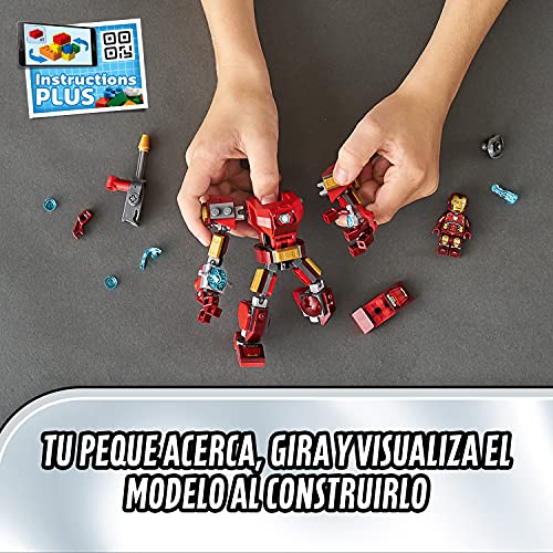 LEGO 76140 Super Heroes Armadura Robótica de Iron Man Juguete de Construcción