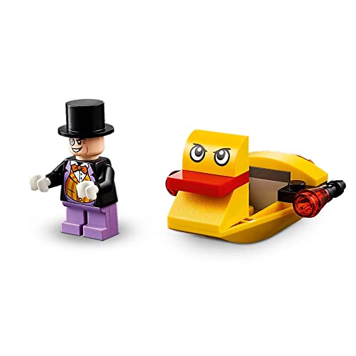 LEGO 76158 Super Heroes ¡Caza del Pingüino en la Batlancha! Juguete de Construcción