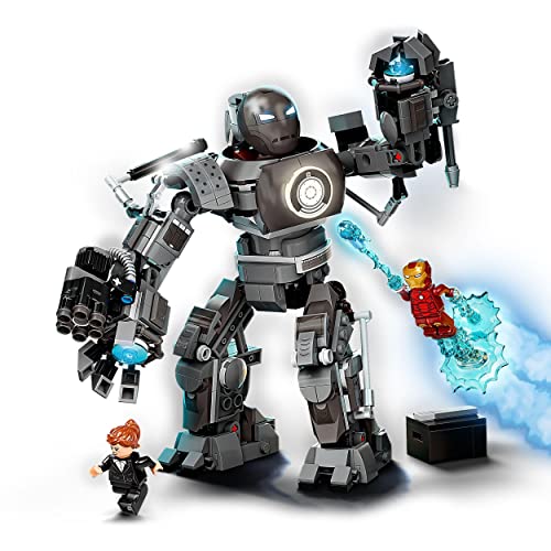 LEGO 76190 Marvel Iron Man: Caos de Iron Monger, Juguete de Construcción con Figuras de Acción de Superhéroes para Niños +9 años