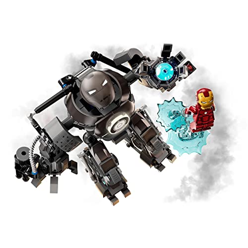 LEGO 76190 Marvel Iron Man: Caos de Iron Monger, Juguete de Construcción con Figuras de Acción de Superhéroes para Niños +9 años