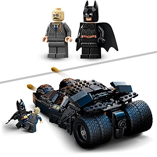 LEGO 76239 DC Batman Batmóvil Blindado: Batalla contra Scarecrow, Coche de Juguete con Mini Figuras de Batman y Scarecrow para Niños 8 años