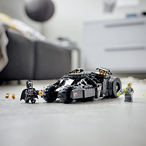 LEGO 76239 DC Batman Batmóvil Blindado: Batalla contra Scarecrow, Coche de Juguete con Mini Figuras de Batman y Scarecrow para Niños 8 años