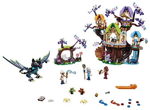 Lego Elves - Ataque De Los Murciélagos Al Árbol De La Estrella Élfica (41196)