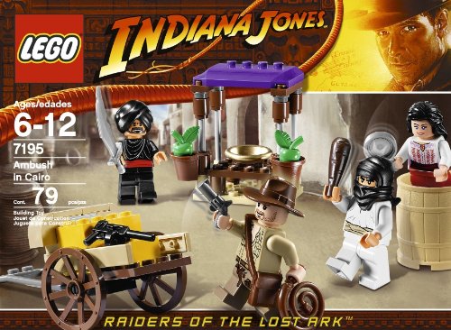 LEGO Indiana Jones: Ambush En Cairo Establecer 7195