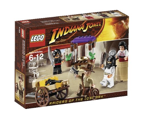 LEGO Indiana Jones: Ambush En Cairo Establecer 7195