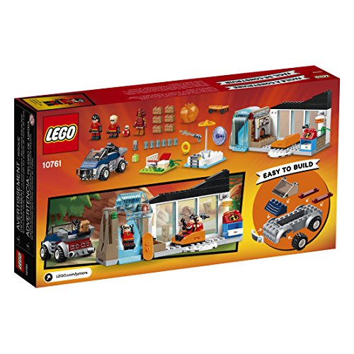 LEGO Juniors/4+ The Incredibles 2 The Great Home Escape 10761 Kit de construcción (178 piezas)