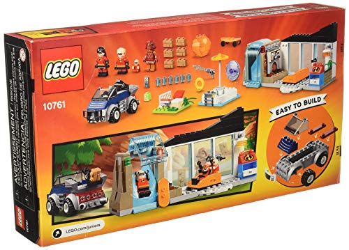 LEGO Juniors/4+ The Incredibles 2 The Great Home Escape 10761 Kit de construcción (178 piezas)