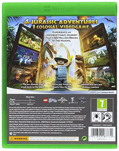 LEGO Jurassic World - Xbox One [Importación inglesa]