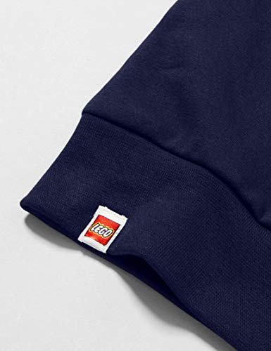 LEGO MWc-Sweatshirt Ninjago Sudadera, 590 Azul Marino, 98 cm para Niños
