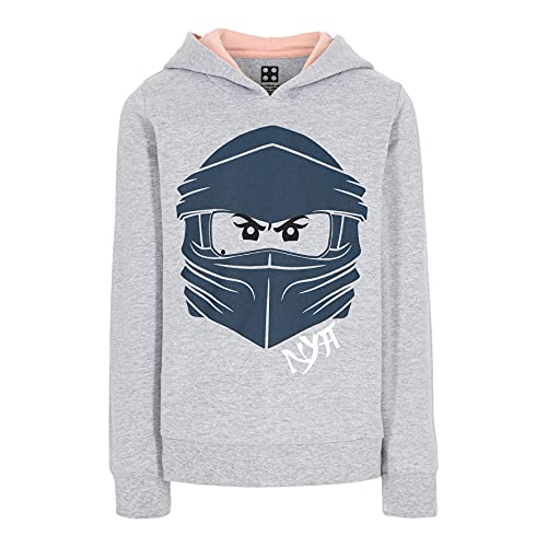LEGO Ninjago Mädchen Hoodie Sudadera con Capucha, 921, 140 para Niñas
