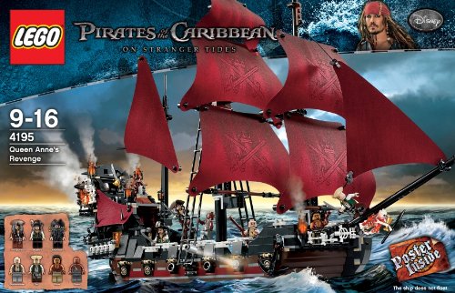 LEGO Piratas del Caribe 4195 - La Venganza de la Reina Ana