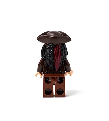 LEGO Piratas Del Caribe: Capitán Jack Sparrow Con Tricorne Minifigura