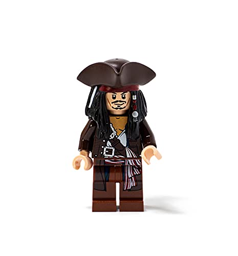 LEGO Piratas Del Caribe: Capitán Jack Sparrow Con Tricorne Minifigura