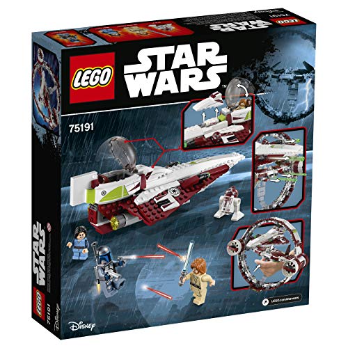 Lego Star Wars 75191 Jedi Starfighter with Hyperdrive - Juguete de construcción