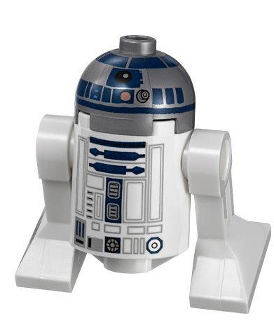 LEGO Star Wars Minifigur Astromech Droid R2-D2 with Metallic Head Episode III Ep. 3