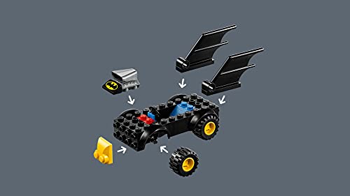 LEGO Super Heroes - Batman y el Robo de Enigma Juguete de construcción con un Batmobile para Perseguir al Supervillano, Novedad 2019 (76137)