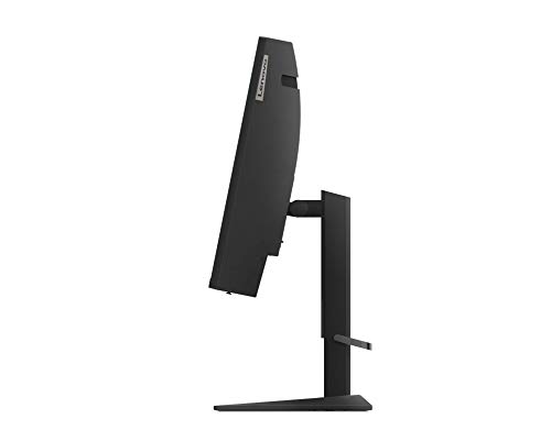 Lenovo G32qc-10 - Monitor Gaming Curvo 31.5" 2K QHD (VA, 144Hz, 1ms, HDMI, DP, FreeSync, Base Metálica) Ajuste de inclinación/altura - Negro