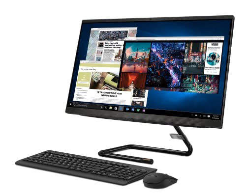 Lenovo IdeaCentre AIO 3 - Ordenador de Sobremesa 2-en-1 (Pantalla de 27" FHD, Intel Core i7-10700T, 512GB SSD+1TB HDD, RAM 16GB, Windows 10 Home) Ratón y Teclado QWERTY Español Inalámbricos - Negro