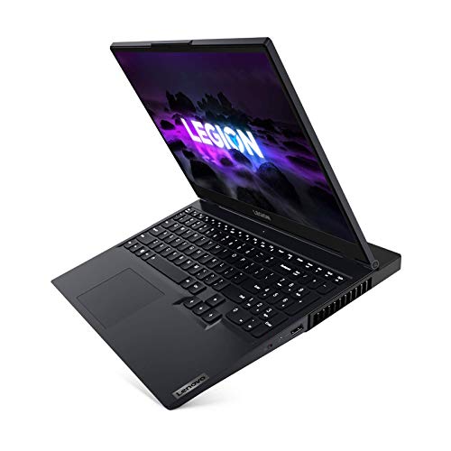 Lenovo Legion 5 - Ordenador Portátil Gaming 15.6" FullHD, 120Hz (AMD Ryzen 5 5600H, 8GB RAM, 512GB SSD, NVIDIA RTX 3060-6GB, FreeSync, Sin Sistema Operativo) Azul/Negro - Teclado QWERTY Portugués