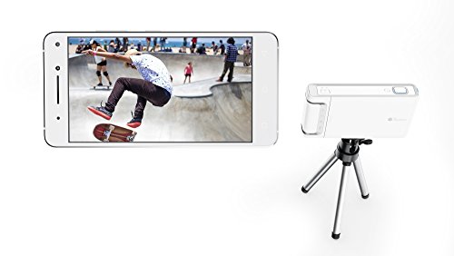 Lenovo Mirage Cámara con Daydream, VR-Ready Photo y Video, Integración con YouTube y Google Fotos, Compatibilidad con Smartphone, Moonlight White