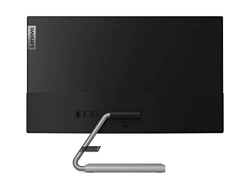 Lenovo Q27q-10 - Monitor Gaming de 27.0" QHD (IPS, FreeSync, 75Hz, 4ms, Puertos DP+HDMI, 3 lados sin bordes con altavoces)- Color Negro