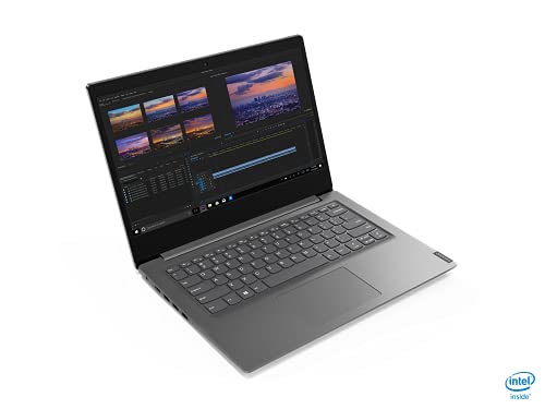 Lenovo V14 IGL - Ordenador Portátil 14" FullHD (Celeron N4020, 4GB RAM, 128GB SSD, Intel UHD Graphics Win10 Pro for EDU), Gris - Teclado QWERTY español