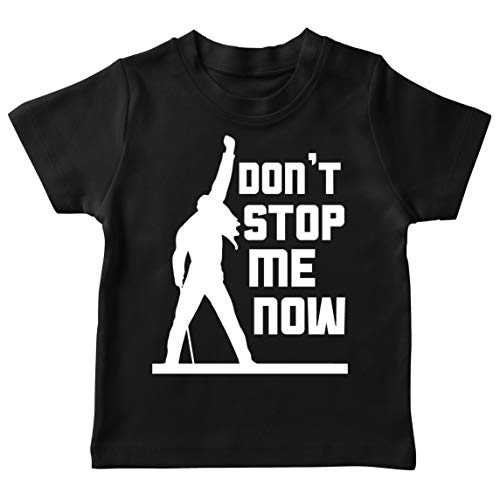 lepni.me Camiseta para Niños Don't Stop me Now! Camisas de Abanico, Regalos de músicos, Ropa de Rock (14-15 Years Negro Multicolor)