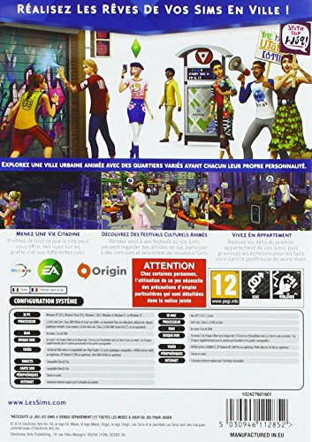 Les Sims 4: Vie Citadine [Importación Francesa]