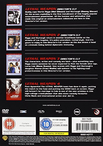 Lethal Weapon 1-4 Box Set [Reino Unido] [DVD]