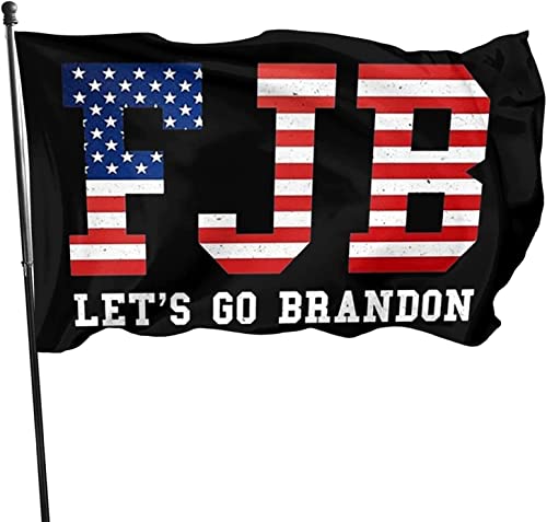 Lets Go Brandon Flag,Funny Flags for College Dorm,College Dorm Flag,Banner Durable Polyester Indoor Outdoor College Dorm Room Wall Tapestry Outdoor Flag,3x5 Feet (style 1)