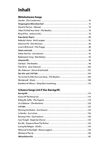 Let's Play Guitar: Songbook und Gitarrenschule + 2 CDs und QR-Code. Mit Songs von Eric Clapton, Bob Dylan, Cat Stevens, R.E.M. Oasis, Beatles, Rolling Stones, Green Day uvm.