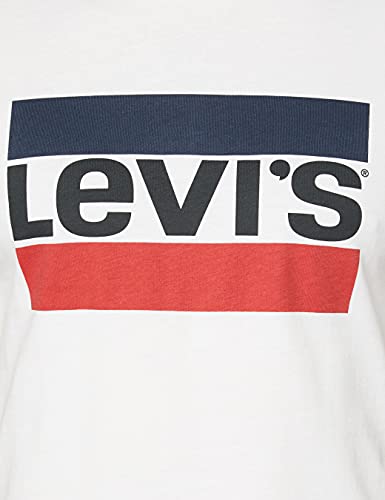 Levi's Graphic Camiseta, 84 Sportswear Logo White White, M para Hombre