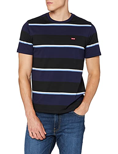 Levi's SS Original Hm tee Camiseta, Offbeat Peacoat, XS para Hombre