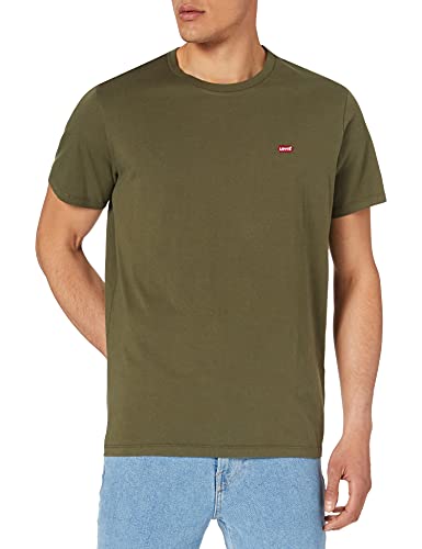Levi's SS Original Hm tee Camiseta, Olive Night 0021, S para Hombre