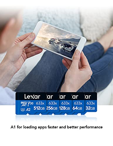 Lexar 633x 32GB MicroSDHC UHS-I Tarjeta de Alto Rendimiento