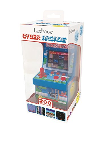 LEXIBOOK JL2940 Lexibook - Consola Cyber Arcade, 200 Juegos (Jl2940), Multicolor