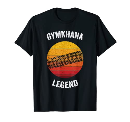 Leyenda de Gymkhana | Vintage Motorkhana Camiseta